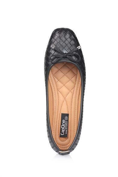Capone Hana Trend Women Black Ballet Flats image 5