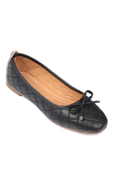 Capone Hana Trend Women Black Ballet Flats image 1