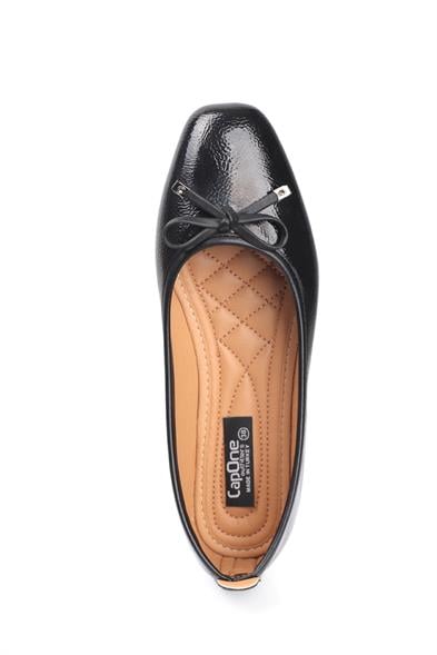 Capone Hana Trend Women Black Ballet Flats image 6