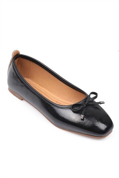 Capone Hana Trend Women Black Ballet Flats