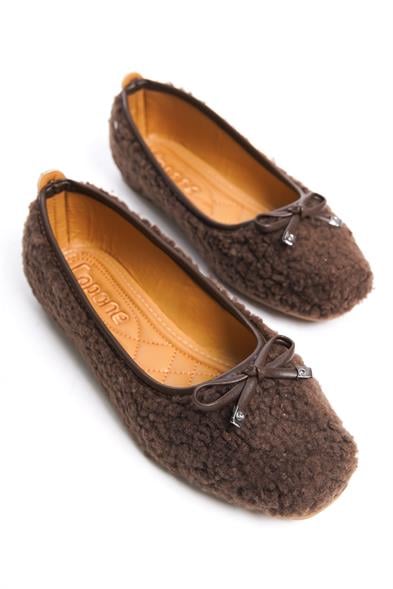 Capone Hana Trend Women Brown Ballet Flats image 3