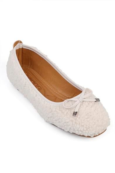 Capone Hana Trend Women Cream Ballet Flats image 3