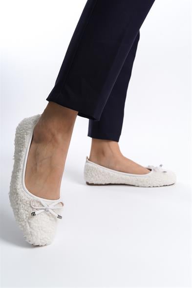 Capone Hana Trend Women Cream Ballet Flats image 5