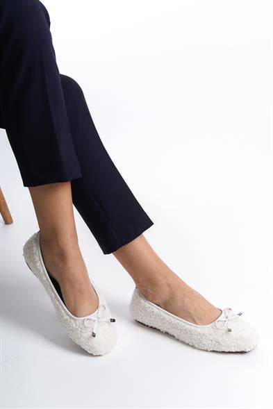 Capone Hana Trend Women Cream Ballet Flats image 6