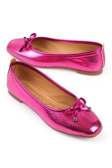 Capone Hana Trend Women Fuchsia Ballet Flats image 3