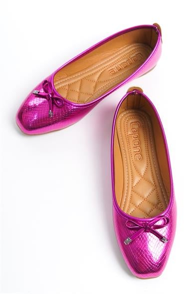 Capone Hana Trend Women Fuchsia Ballet Flats image 2