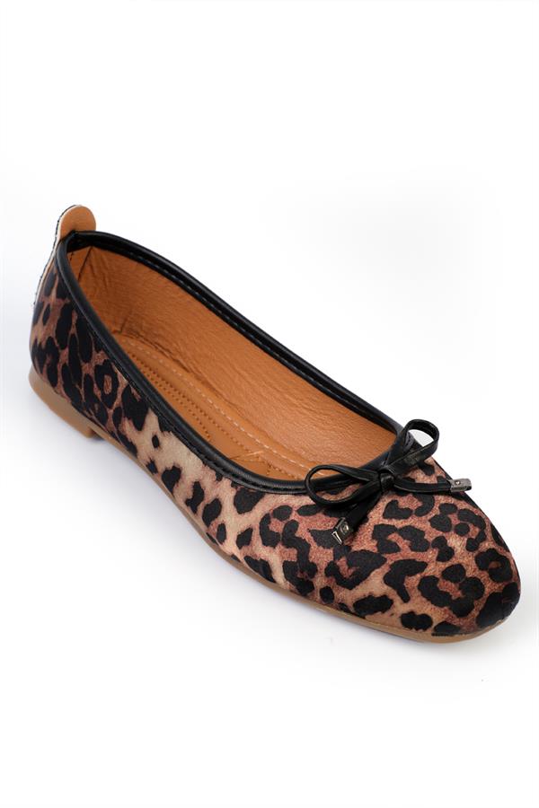 Capone Hana Trend Women Leopard Ballet Flats