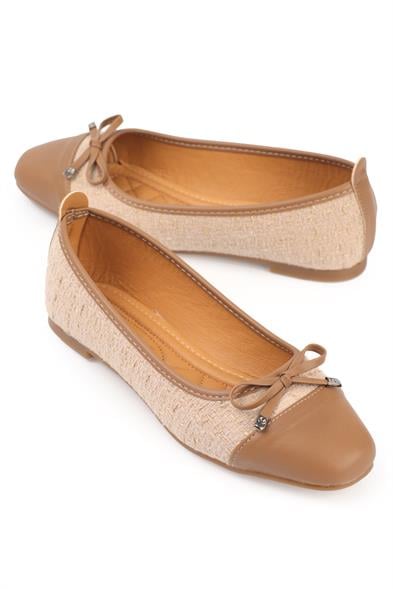 Capone Hana Trend Women Mink Ballet Flats image 4