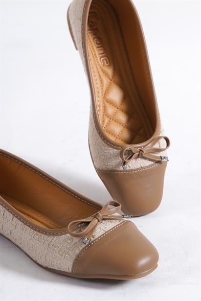 Capone Hana Trend Women Mink Ballet Flats image 6