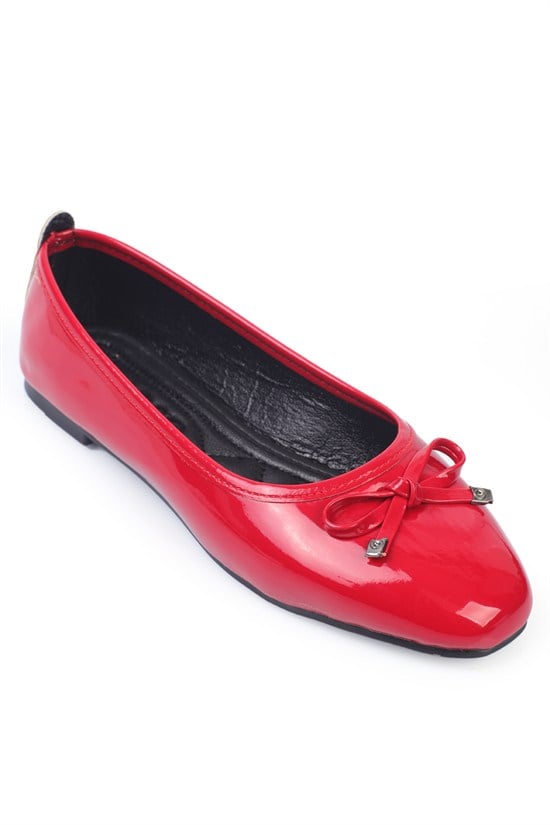 Capone Hana Trend Women Red Ballet Flats