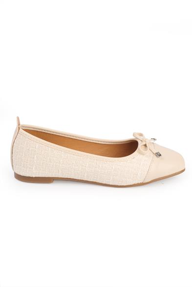 Capone Hana Trend Women White Ballet Flats image 4