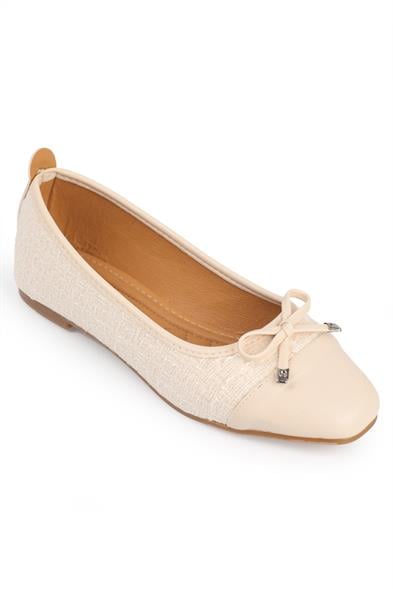 Capone Hana Trend Women White Ballet Flats