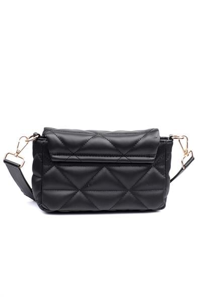 Capone İbiza Women Black Cross Bag image 5