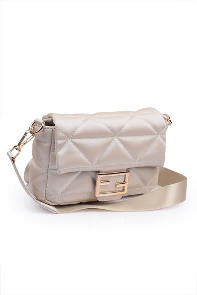 Capone İbiza Women Cream Cross Bag image 4