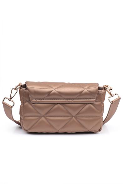 Capone İbiza Women Gold Cross Bag image 5