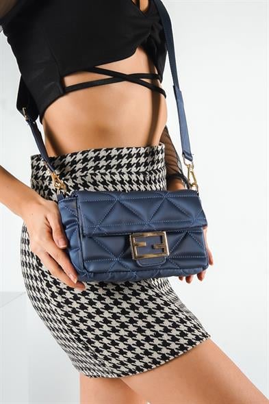 Capone İbiza Women Navy Cross Bag image 3