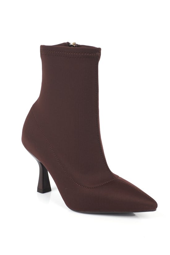 Capone Icla Pointed Toe High Heel Elegant Women  Ankle Boot