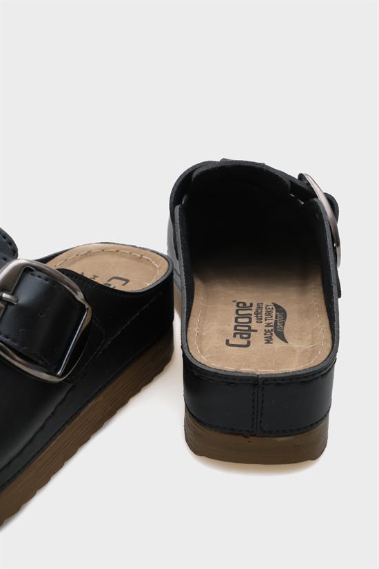 Capone Janna 107090 Women Black Slingback Comfort Anatomical Sandals image 5