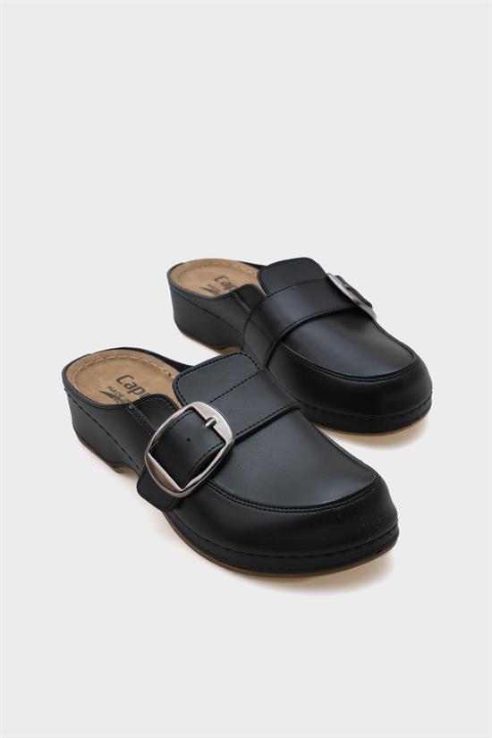 Capone Jessy 4151 Women Black Slingback Comfort Anatomical Sandals image 3