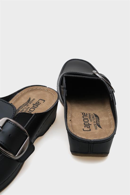 Capone Jessy 4151 Women Black Slingback Comfort Anatomical Sandals image 5
