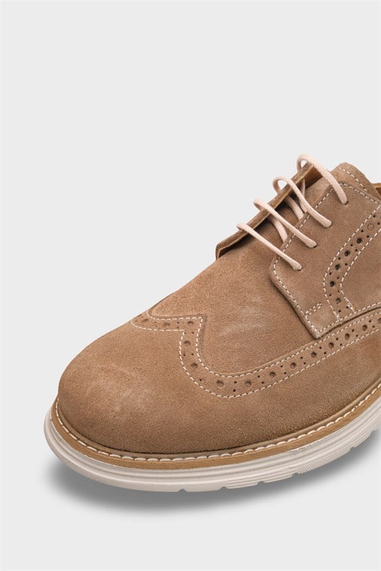 Capone Joachim Genuine Leather Suede Lace-Up Genuine Leather Lined Men Loafer image 5