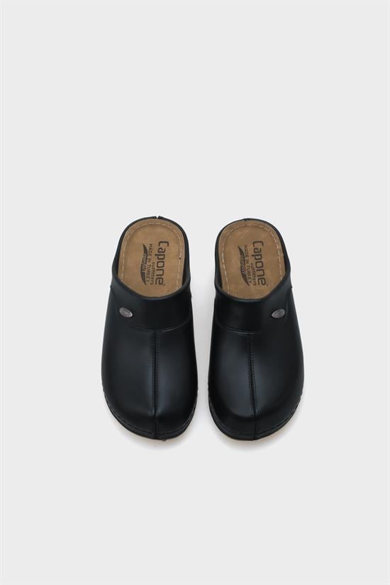 Capone Jody Z0428 Women Black Comfort Anatomical Clog Sandals image 4