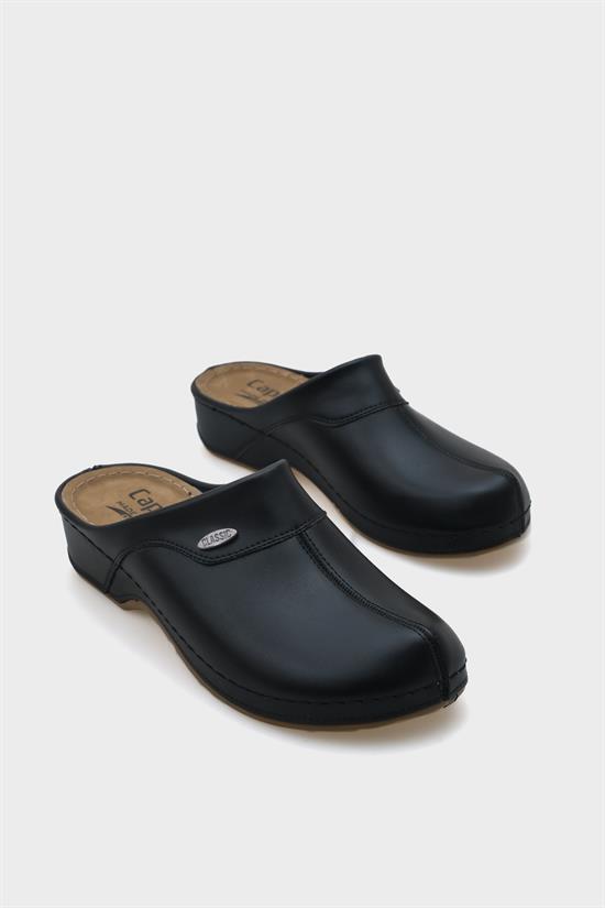 Capone Jody Z0428 Women Black Comfort Anatomical Clog Sandals image 5