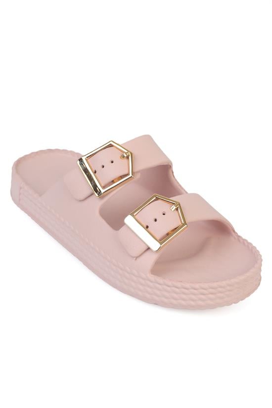Capone Jolyn EVA Double Buckle Women Pink Sandal