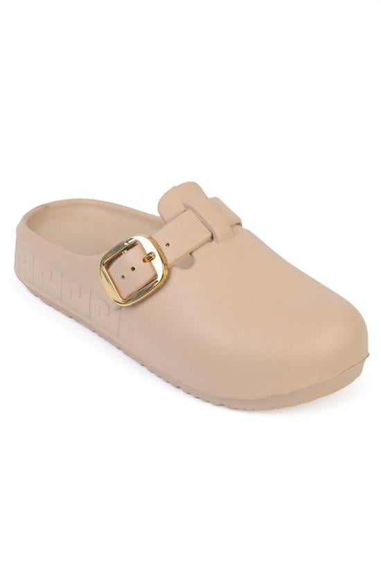 Capone Judi EVA Closed Toe Women Beige Sandal