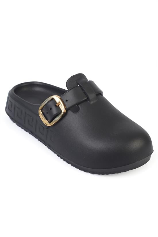 Capone Judi EVA Closed Toe Women Black Sandal