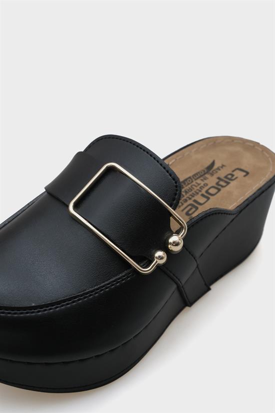 Capone Judy 107090 Women Black Slingback Comfort Anatomical Sandals image 6