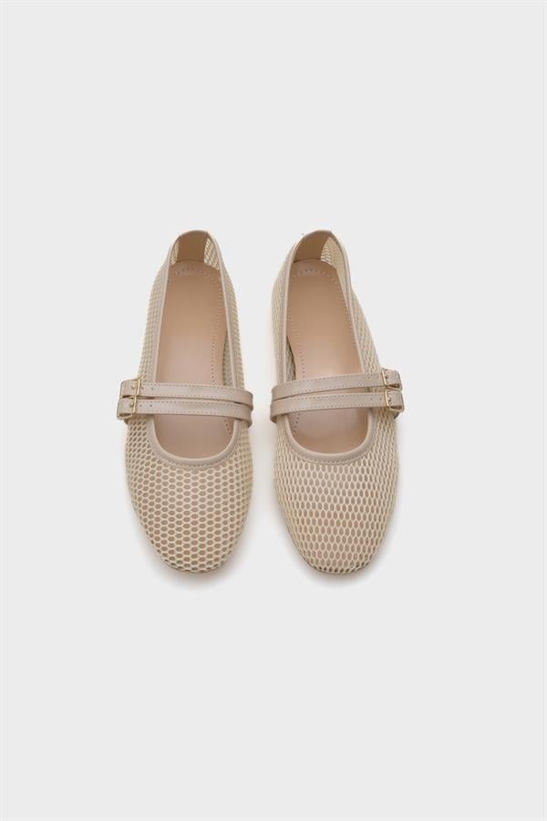 Capone June Women Beige Ballerina image 5