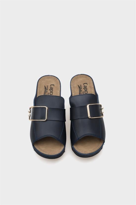 Capone Kacie 612245 Women Navy Slingback Comfort Anatomical Sandals image 6