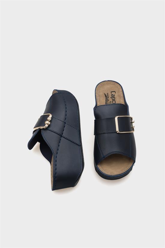 Capone Kacie 612245 Women Navy Slingback Comfort Anatomical Sandals image 5