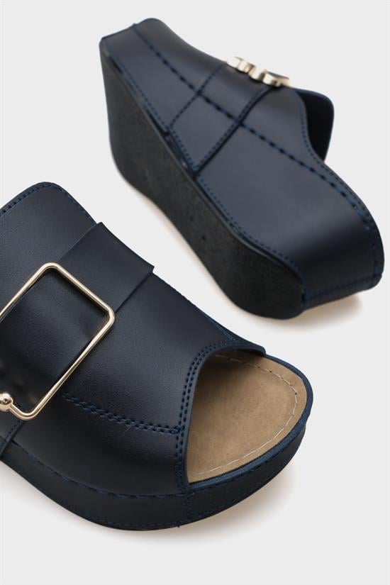 Capone Kacie 612245 Women Navy Slingback Comfort Anatomical Sandals image 4