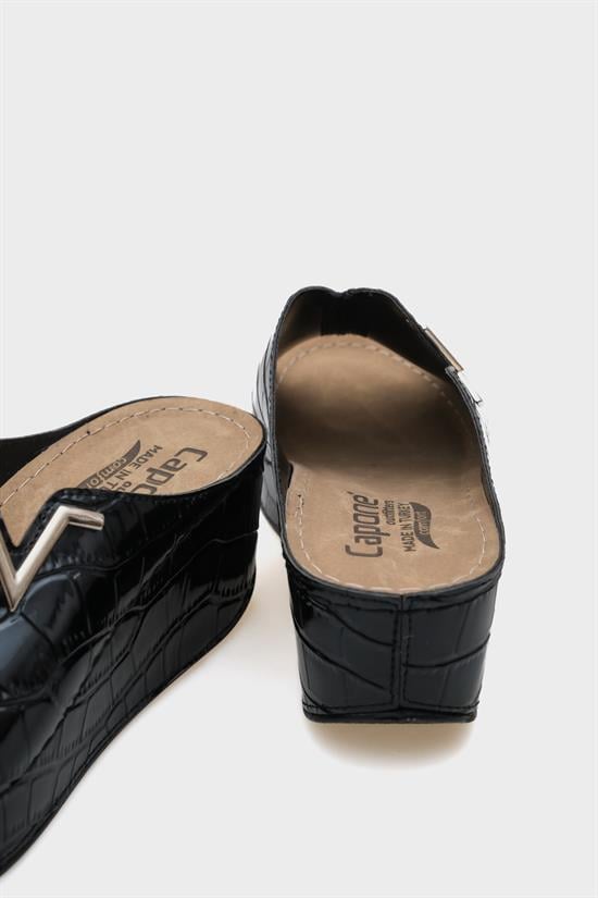 Capone Kailey 6145 Women Black Platform V Clip Accessory Sandals image 2