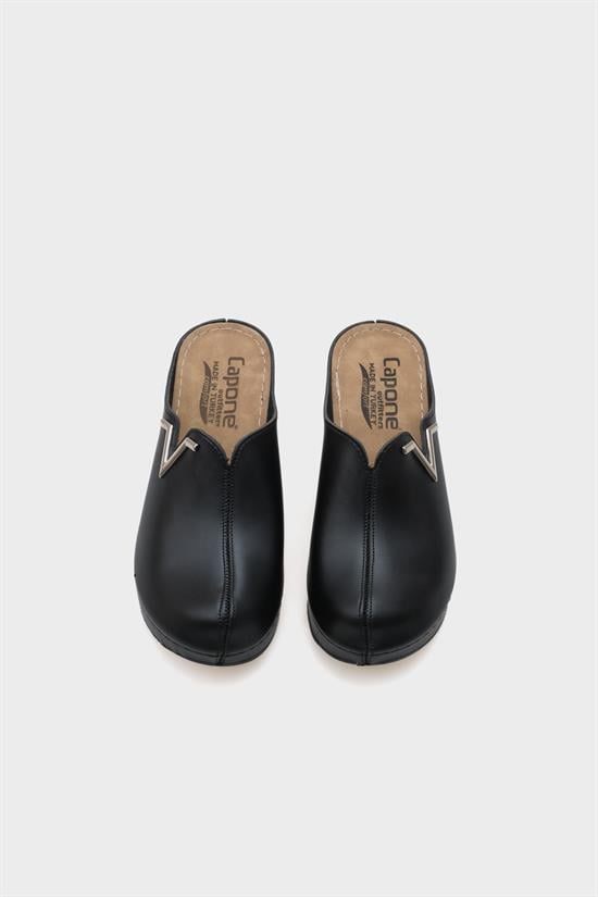 Capone Kally Z6188 Women Black Platform V Clip Accessory Clog Sandals image 5