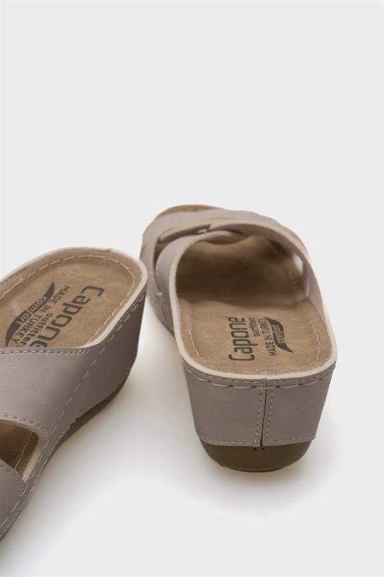 Capone Kamila 6319 Women Beige Slingback Comfort Anatomical Sandals image 5
