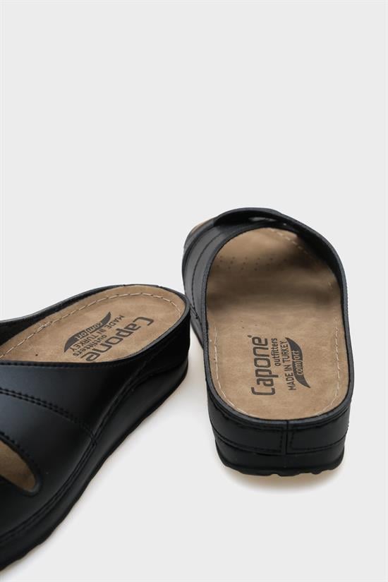 Capone Kamila 6319 Women Black Slingback Comfort Anatomical Sandals image 5