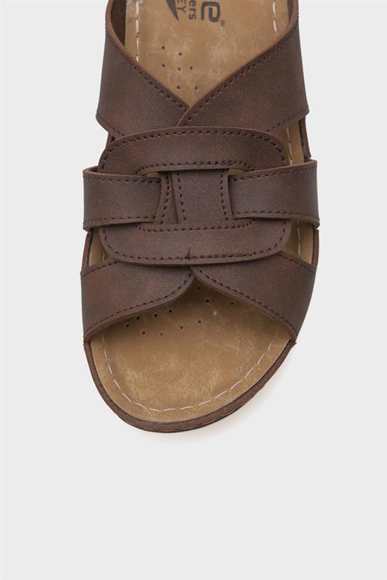 Capone Kamila 6319 Women Brown Slingback Comfort Anatomical Sandals image 6