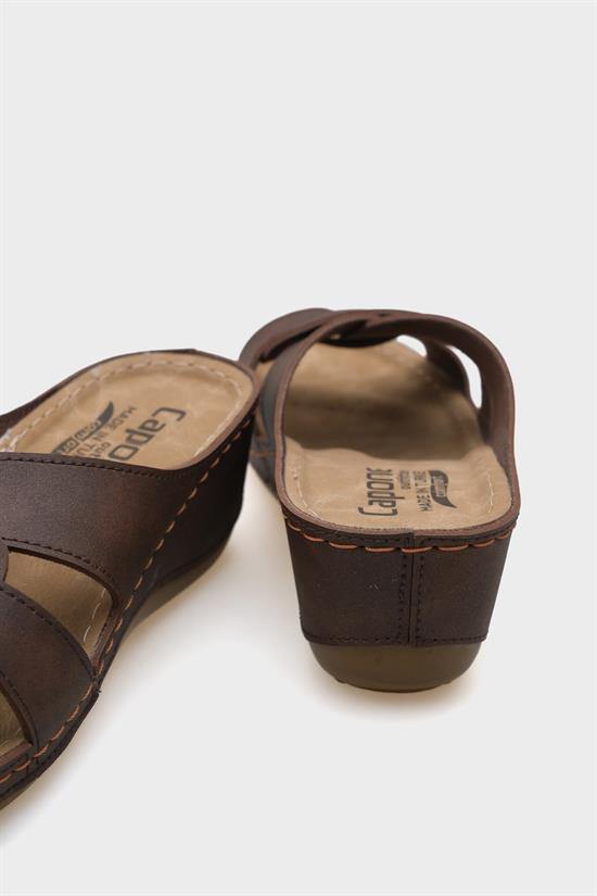 Capone Kamila 6319 Women Brown Slingback Comfort Anatomical Sandals image 5