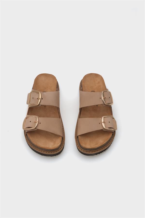 Capone Nicole Leather Women Beige Sandals image 6