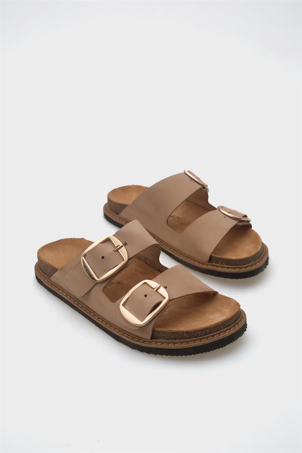 Capone Nicole Leather Women Beige Sandals image 3