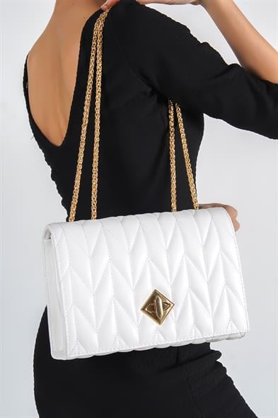 Capone Leeds Women White Shoulder Bag image 2
