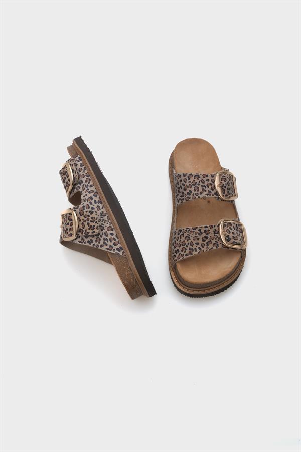 Capone Nicole Leopard Leather Women Leopard Sandals image 5