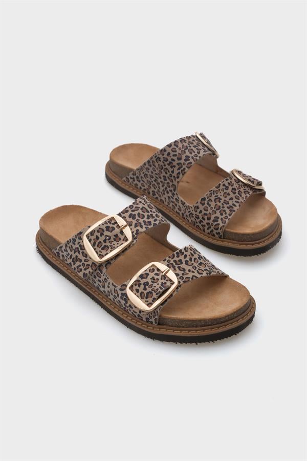 Capone Nicole Leopard Leather Women Leopard Sandals image 3