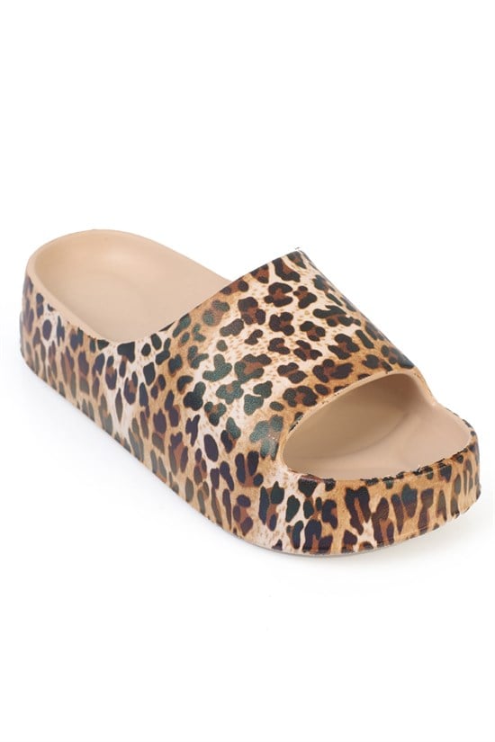 Capone Leorah EVA Women Leopard Beige Sandal