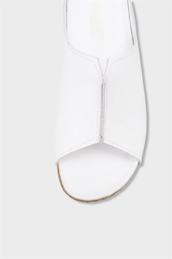 Capone Marielle Genuine Leather Soft Comfort Women White Sandal image 4