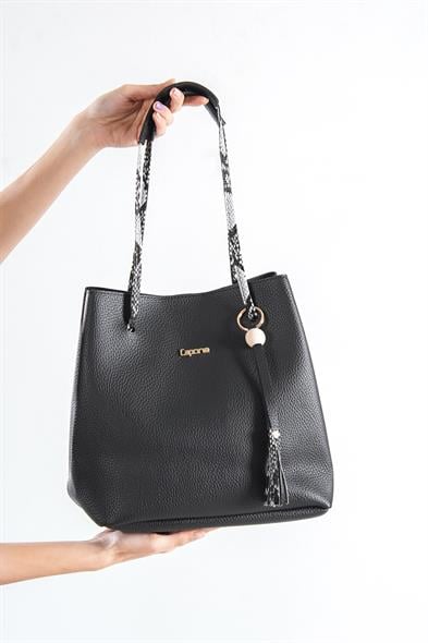 Capone Merida Women Black Shoulder Bag image 2