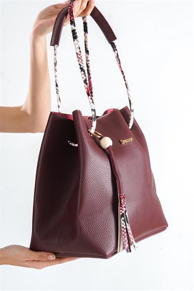 Capone Merida Women Burgundy Shoulder Bag image 2